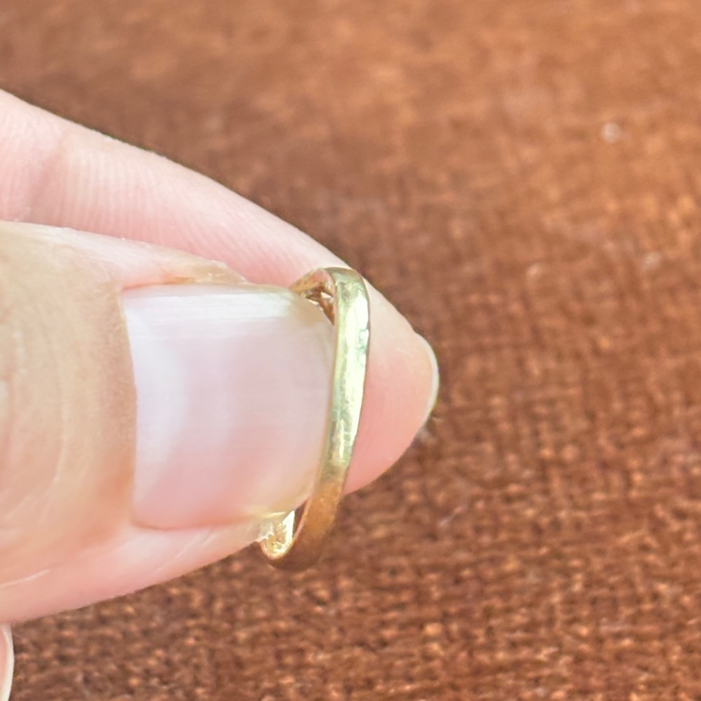 14k solid gold Elegant Gold Filigree Ring - Picture 5 of 11